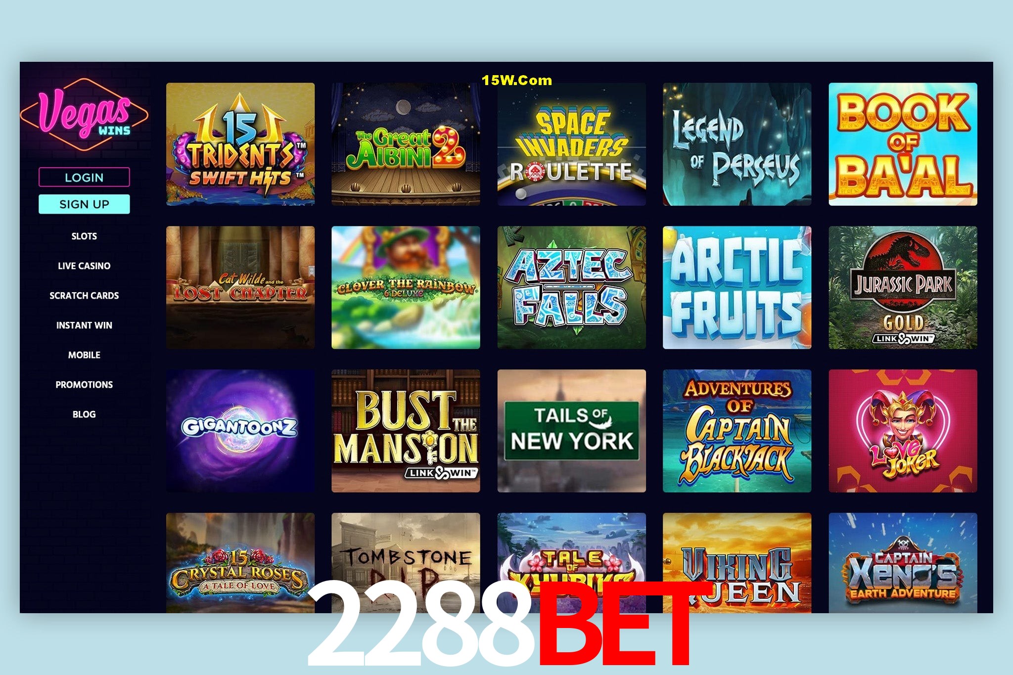 Game Providers 2288Bet